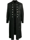 YOHJI YAMAMOTO BUTTONED LAPEL COAT