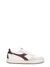 DIADORA B.ELITE SNEAKERS IN WHITE LEATHER,11083736