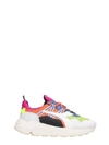 DIADORA RAVE SNEAKERS IN MULTICOLOR LEATHER AND FABRIC,11083091