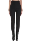 ALEXANDRE VAUTHIER trousers IN BLACK WOOL,11083194
