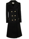 GUCCI DOUBLE BREASTED COAT,11082706