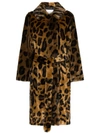 STAND STUDIO IRINA LEOPARD-PRINT COAT