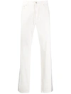 Ambush Side Panel Loose Fit Jeans In White