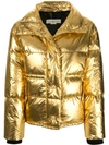 GOLDEN GOOSE YURI METALLIC COAT