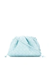 Bottega Veneta Intrecciato Mini Bag In Blue