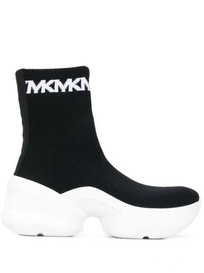 Michael Michael Kors Olympia及踝靴 In Black