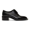 FENDI FENDI BLACK KARLIGRAPHY DERBYS