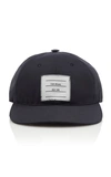 THOM BROWNE LOGO-PATCH SHELL BASEBALL CAP,715977