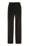 MAISON MARGIELA PINSTRIPED STRAIGHT-LEG WOVEN PANTS,729122