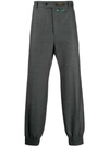 GUCCI ELASTICATED CUFF TROUSERS