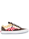 Vans Old Skool Cap Lx "regrind" Sneakers In Brown