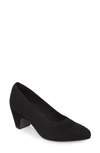 Eileen Fisher Women's Kiss Knit Mid-heel Pumps In Black