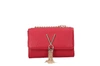 VALENTINO GARAVANI RED LEATHER CLUTCH,VBS1R403GROSSO