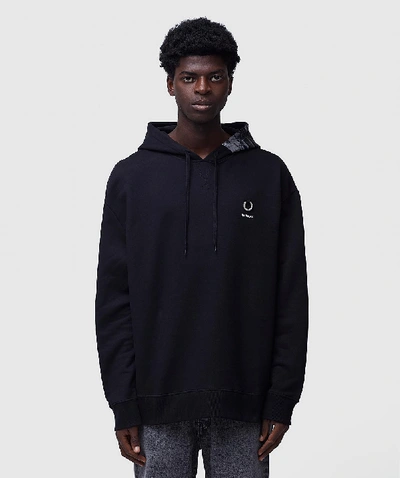 RAF SIMONS×FRED PERRY パーカー Buy Fred Perry x Raf Simons Patched Zip Through Hoody 'Black