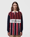 TOMMY HILFIGER TOMMY HILFIGER MENS KNITTED RUGBY SWEATER,40318375