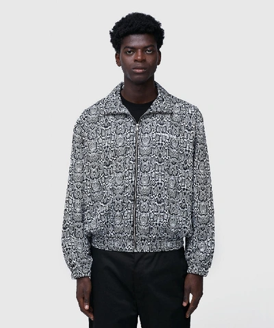 Noon Goons Mens Snakeskin Track Jacket In Black ModeSens