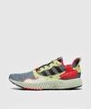 Adidas Originals Adidas Zx 4000 4d Sneakers In Yellow/green