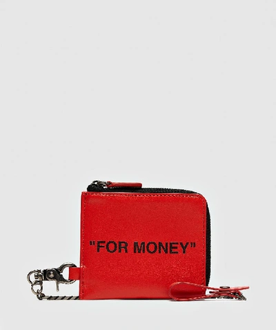 Off-white C/o Virgil Abloh Quote Chain Wallet