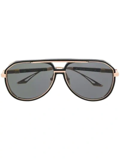 Dita Eyewear Interchangeable Frame Sunglasses In Black