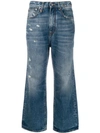 R13 HIGH RISE BOOTCUT JEANS