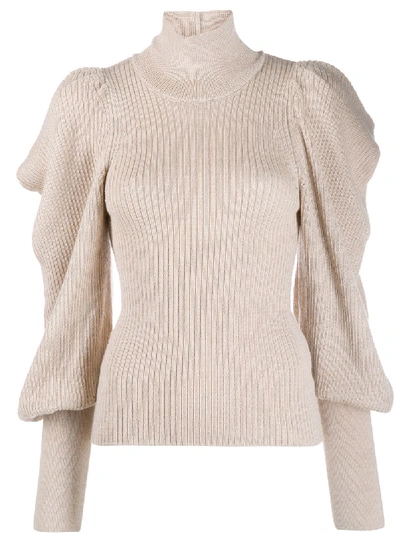 Ulla Johnson Tatum Oversized Sleeve Sweater In Bone