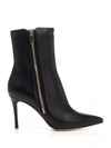 GIANVITO ROSSI GIANVITO ROSSI POINTED TOE ZIPPED ANKLE BOOTS
