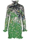 GIVENCHY GIVENCHY FLORAL PRINT PLEATED DRESS