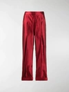 TOM FORD SILK HIGH-WAISTED TROUSERS,PAW281FAX57814508843