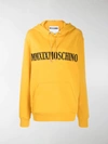 MOSCHINO LOGO-EMBROIDERED OVERSIZED HOODIE,J1703552714147790
