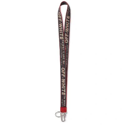 Off-white Industrial Lanyard In Grey