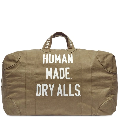 Human Made Officers Duffel Bag In Green