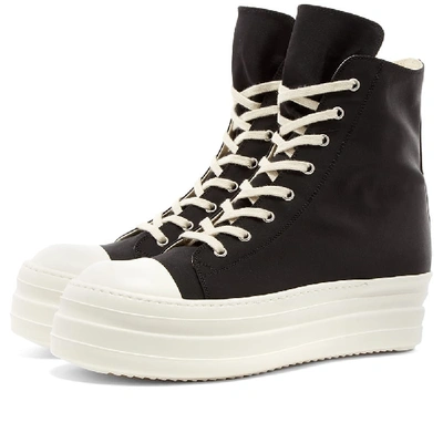 Rick Owens Drkshdw Platform High Top Sneaker In Black ModeSens