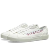 GIVENCHY Givenchy Embroidered Logo Tennis Light Sneaker