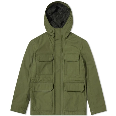 Norse Projects Cambric Nunk Jacket In Green