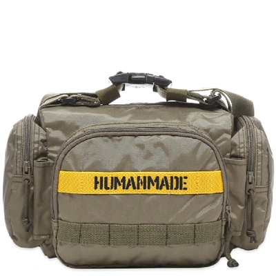 Human Made Military Waist Bag In Green