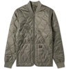 Carhartt Work In Progress Taupe Volta Liner Bomber Jacket In Green