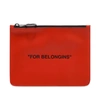OFF-WHITE Off-White Quote Flat Pouch