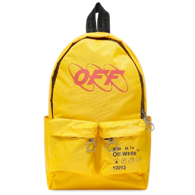 Off-white Industrial Y013 Backpack In Yellow