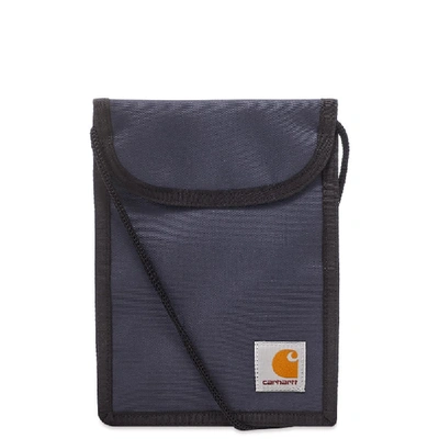 Carhartt Wip Collins Neck Pouch In Blue