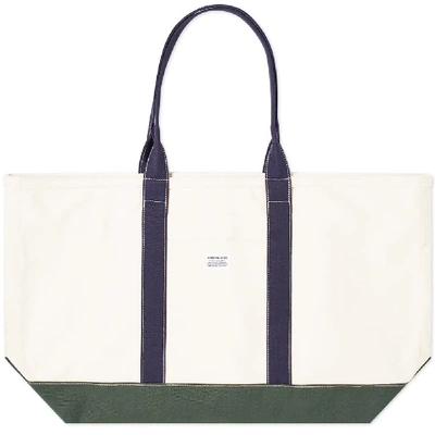 Norse Projects Stefan Beach Bag In White