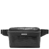 SAINT LAURENT Saint Laurent Embossed Croc Waist Bag