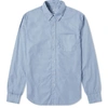 SAVE KHAKI Save Khaki Garment Dyed Button Down Oxford Shirt