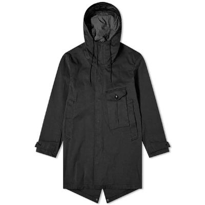 Ten C Cyclone Parka In Black