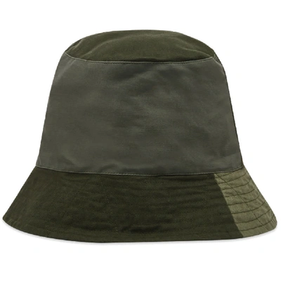 Engineered Garments Bucket Hat In Green