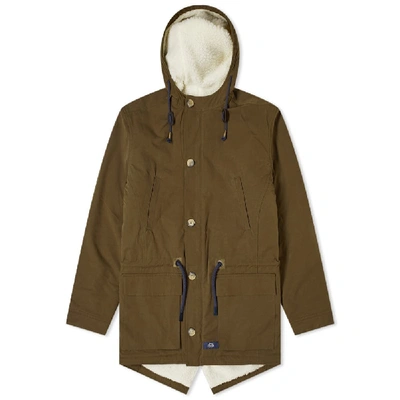 Bleu De Paname Gabardine Parka In Green ModeSens