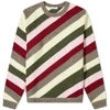 Jw Anderson Chunky Stripe Jumper In Multi