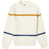 ARPENTEUR Arpenteur Tennis Stripe Crew Knit