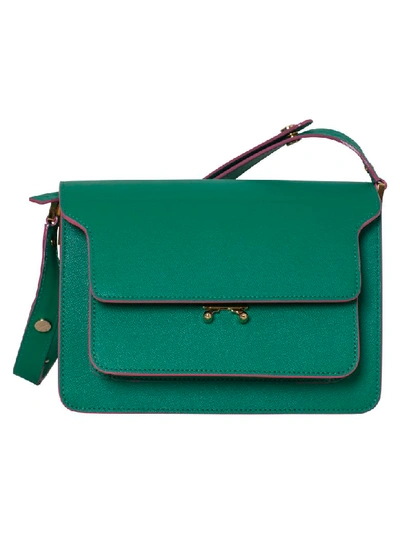 Marni Shoulder Bag In C Sea Green