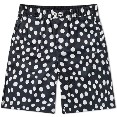 Mki Large Polka Dot Shorts In Black