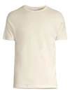 Sunspel Classic Crewneck Cotton Tee In Archive White